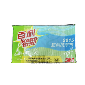 2015超潔拭淨布35*40cm(綠)10包/箱
