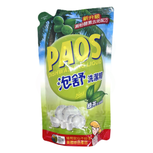 泡舒綠茶洗潔精補充包800g