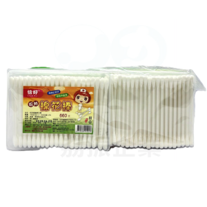 洽好粗軸棉花棒660支(1盒+4小包)